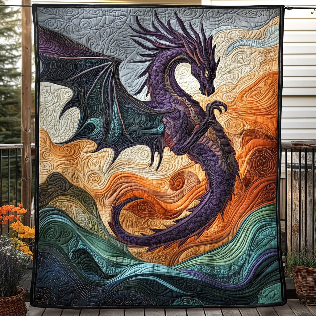 Inferno Sovereign Quilted Blanket