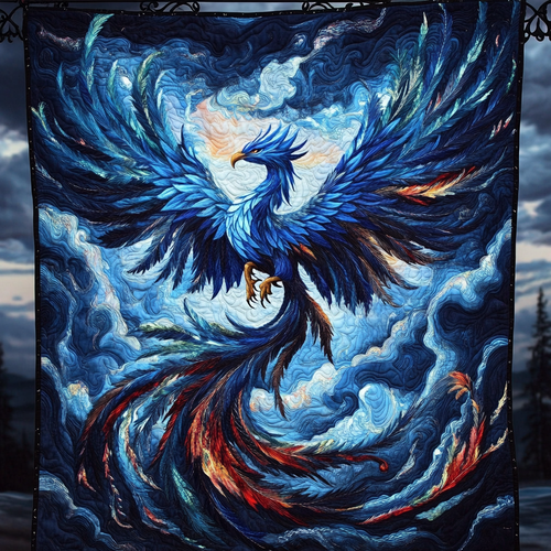 Inferno Wings Quilted Blanket