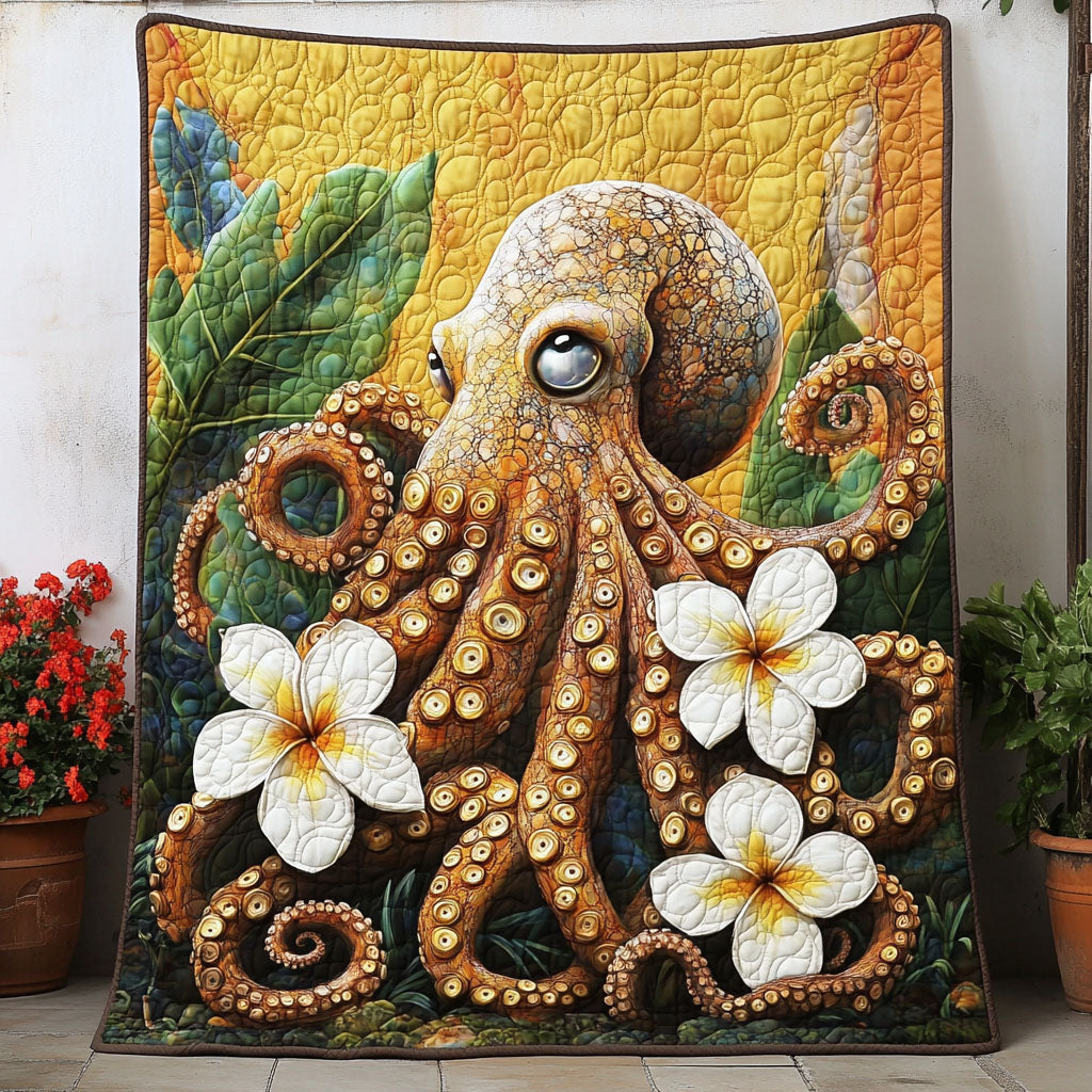 Inkspire Creature Quilted Blanket