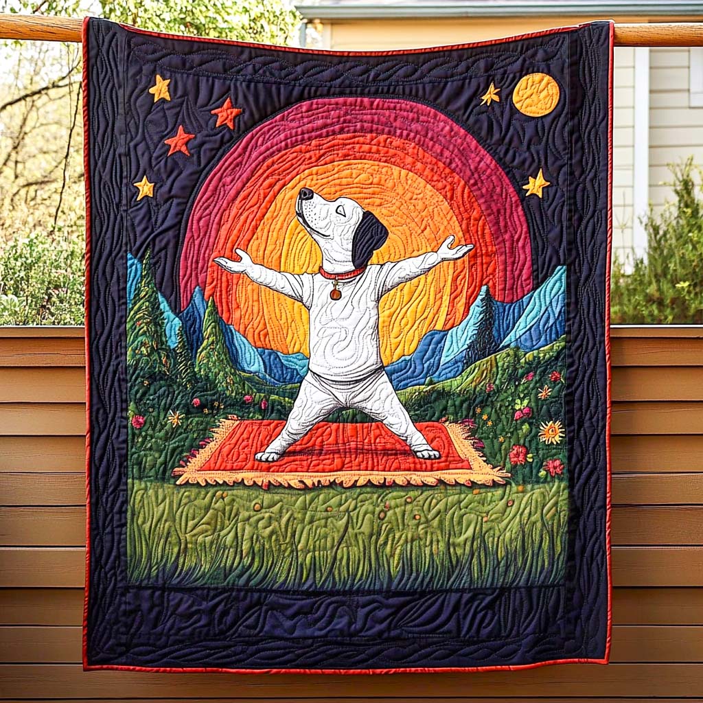 Inner Light Quilted Blanket