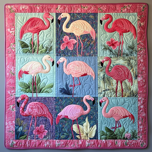 Island Elegance Quilted Blanket