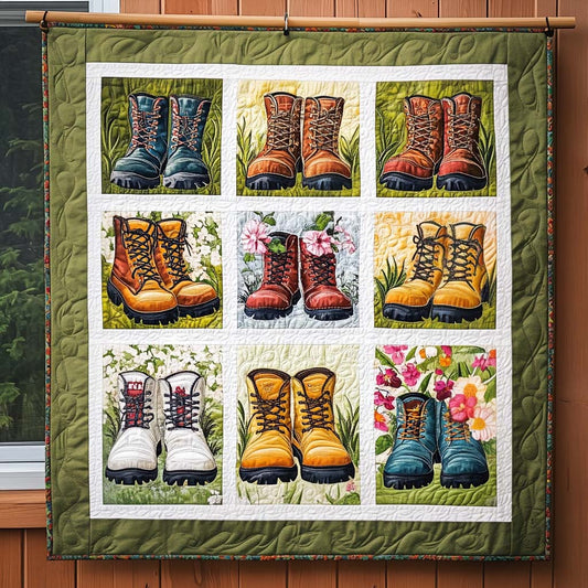 Journey Through Nature Quilted Blanket