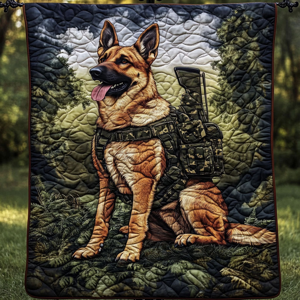 K9 Protector Quilted Blanket