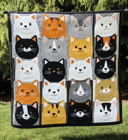 Kitty Comfort Quilted Blanket