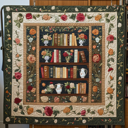 Knowledge Garden Quilted Blanket