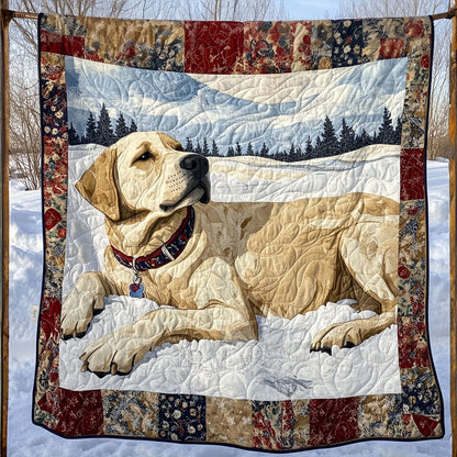 Lab Pals Quilted Blanket