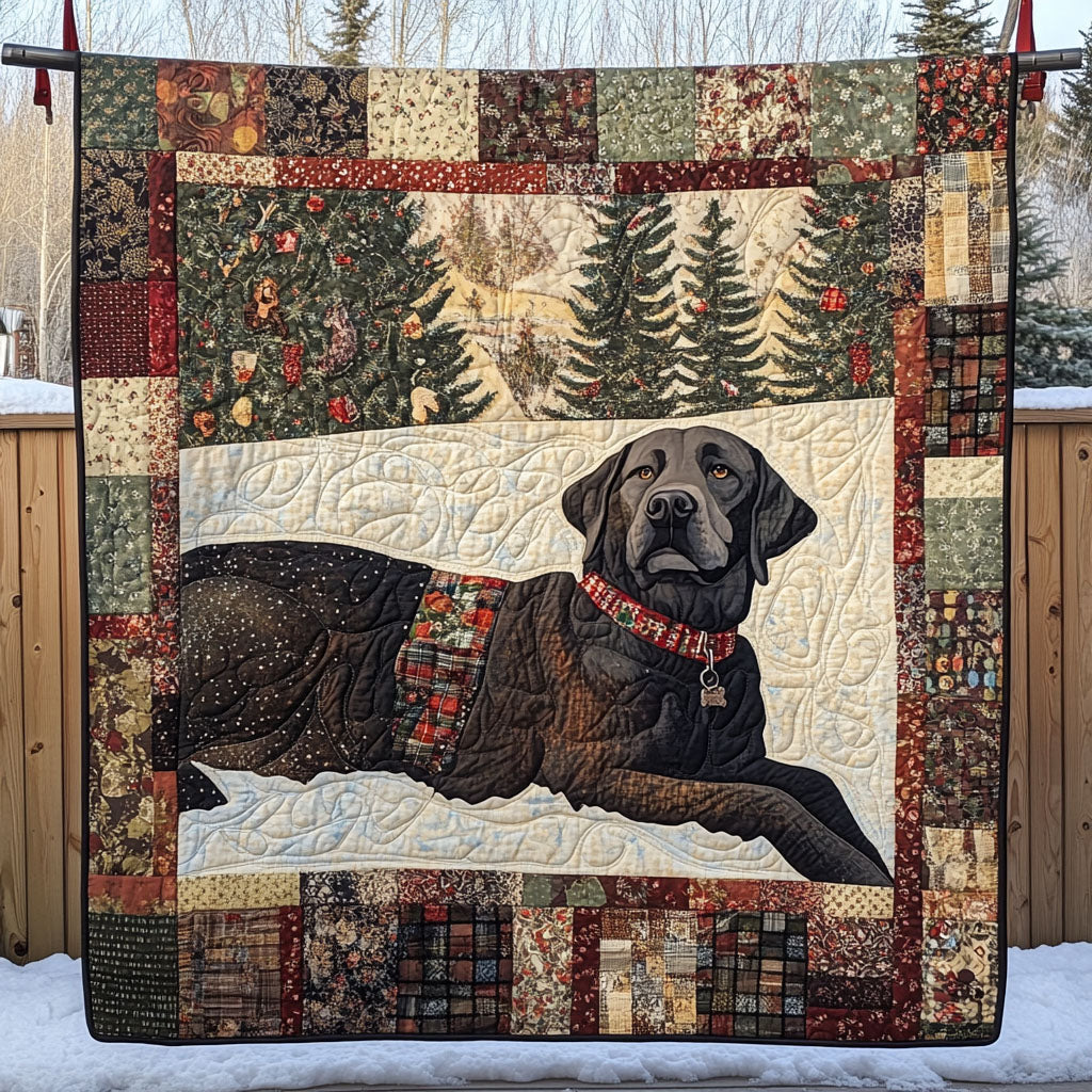 Lab Loves Quilted Blanket