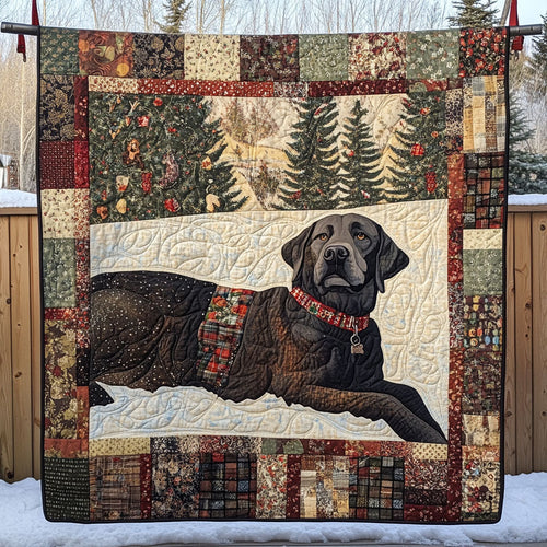 Lab Loves Quilted Blanket