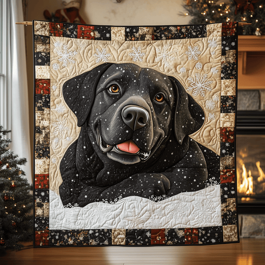 Lab Merry Embrace Quilted Blanket