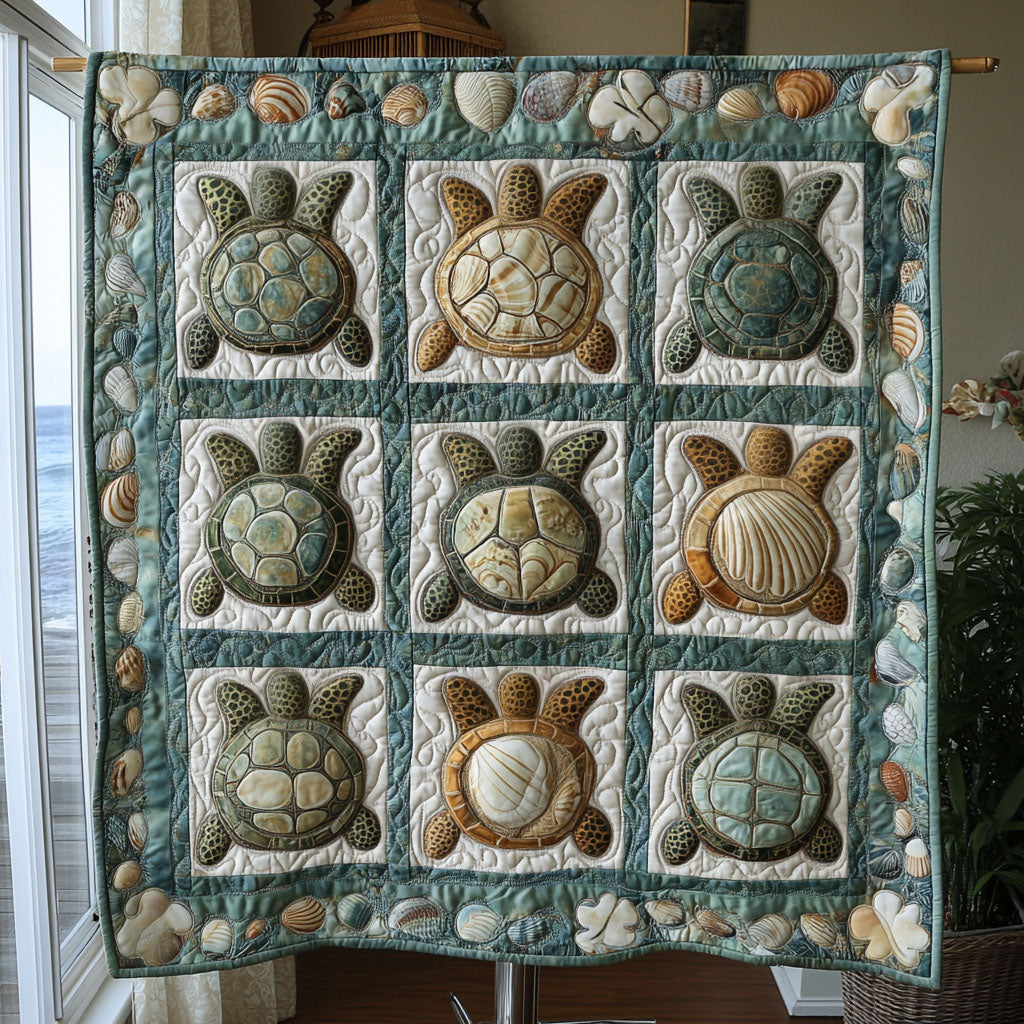 Lagoon Explorer Quilted Blanket