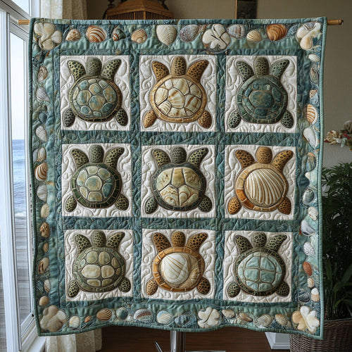 Lagoon Explorer Quilted Blanket
