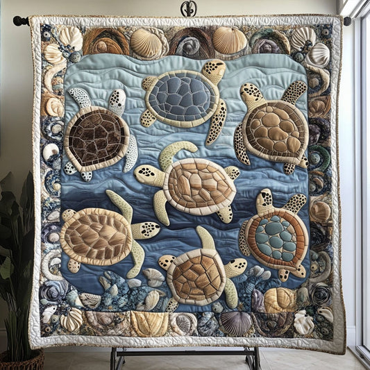 Lagoon Legacy Quilted Blanket