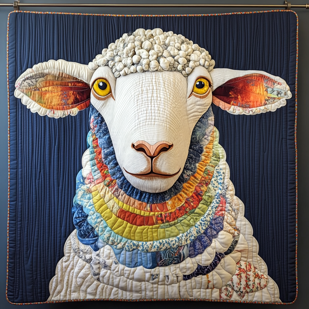 Lambkin Lane Quilted Blanket