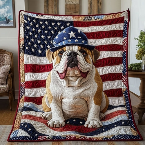 Land of the Paws Quilted Blanket