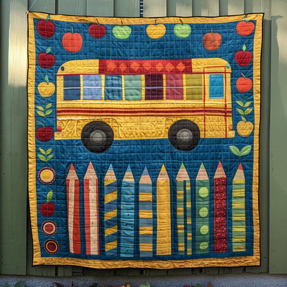 Learning Adventures Quilted Blanket