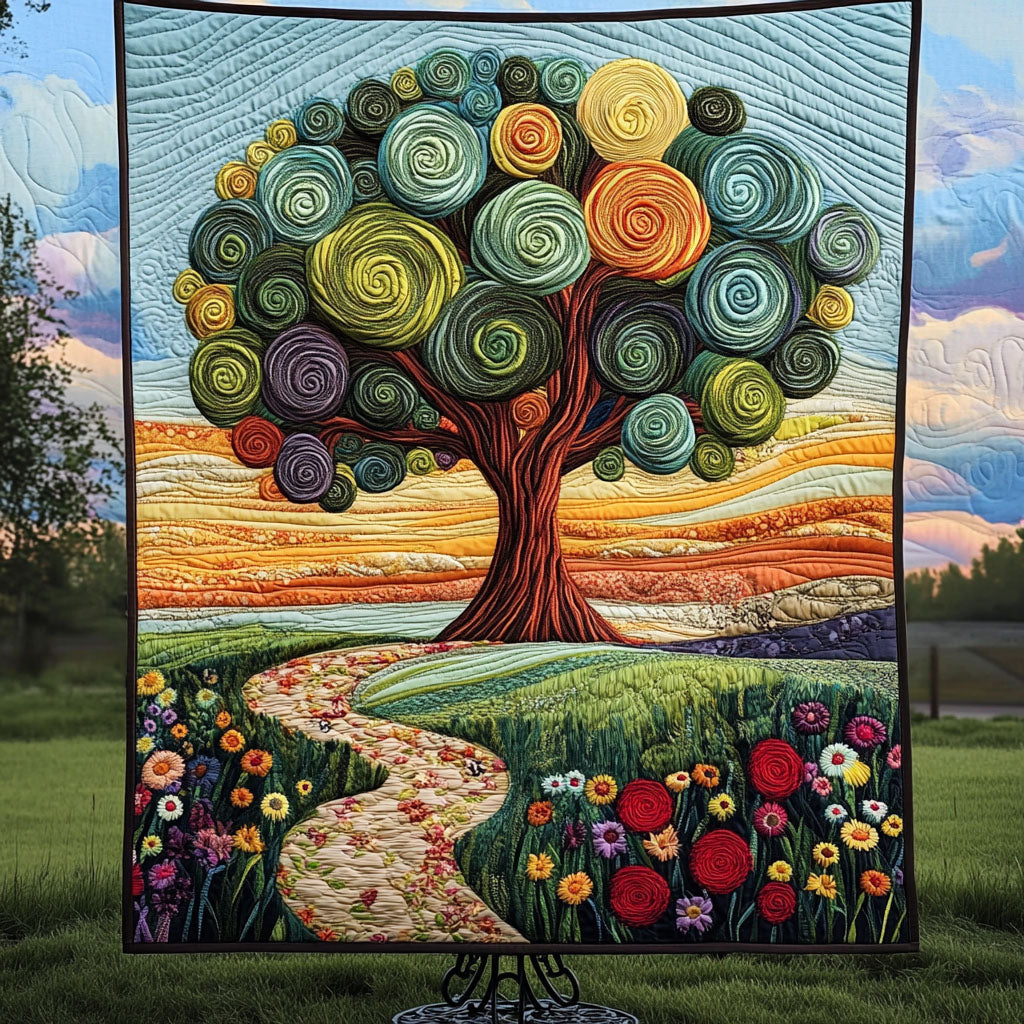 Lifeline Roots Quilted Blanket