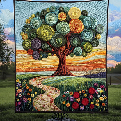 Lifeline Roots Quilted Blanket