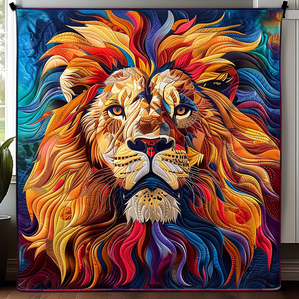 Lion Legacy Quilted Blanket
