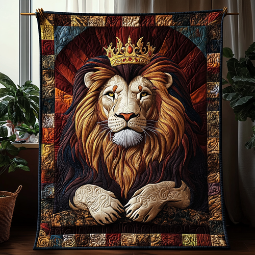Lion Pride Quilted Blanket