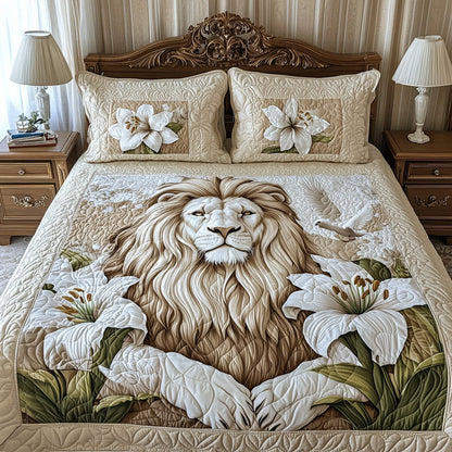 Faith 3-Piece Quilted Bedding Set