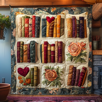 Literary Dreams Quilted Blanket
