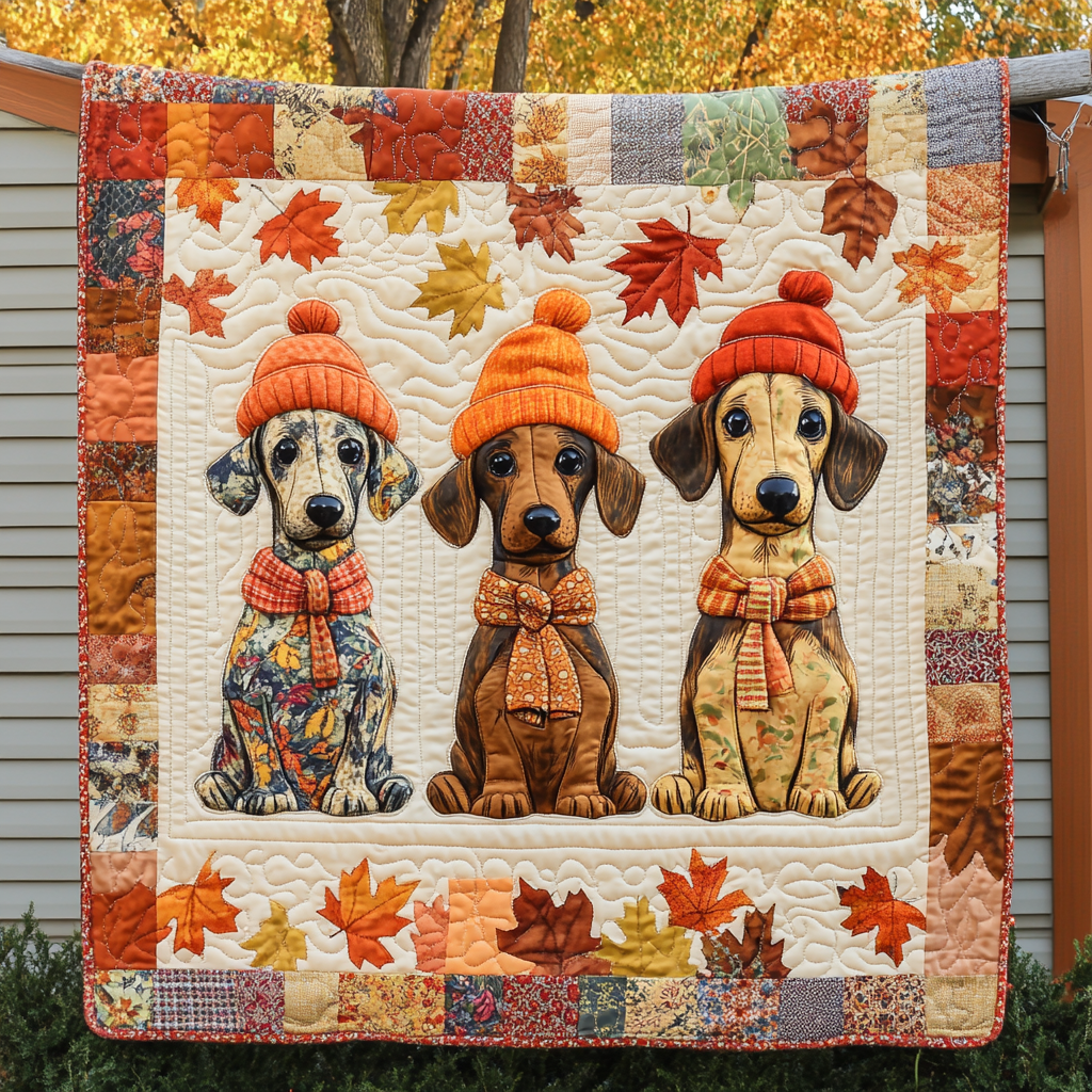 Little Long Paws Quilted Blanket