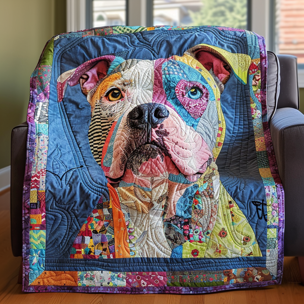 Lively Paws Delight Quilted Blanket