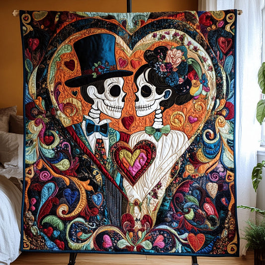 Love Beyond Life Quilted Blanket