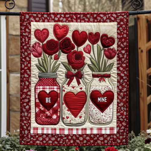 Love in Full Bloom Quilted Blanket