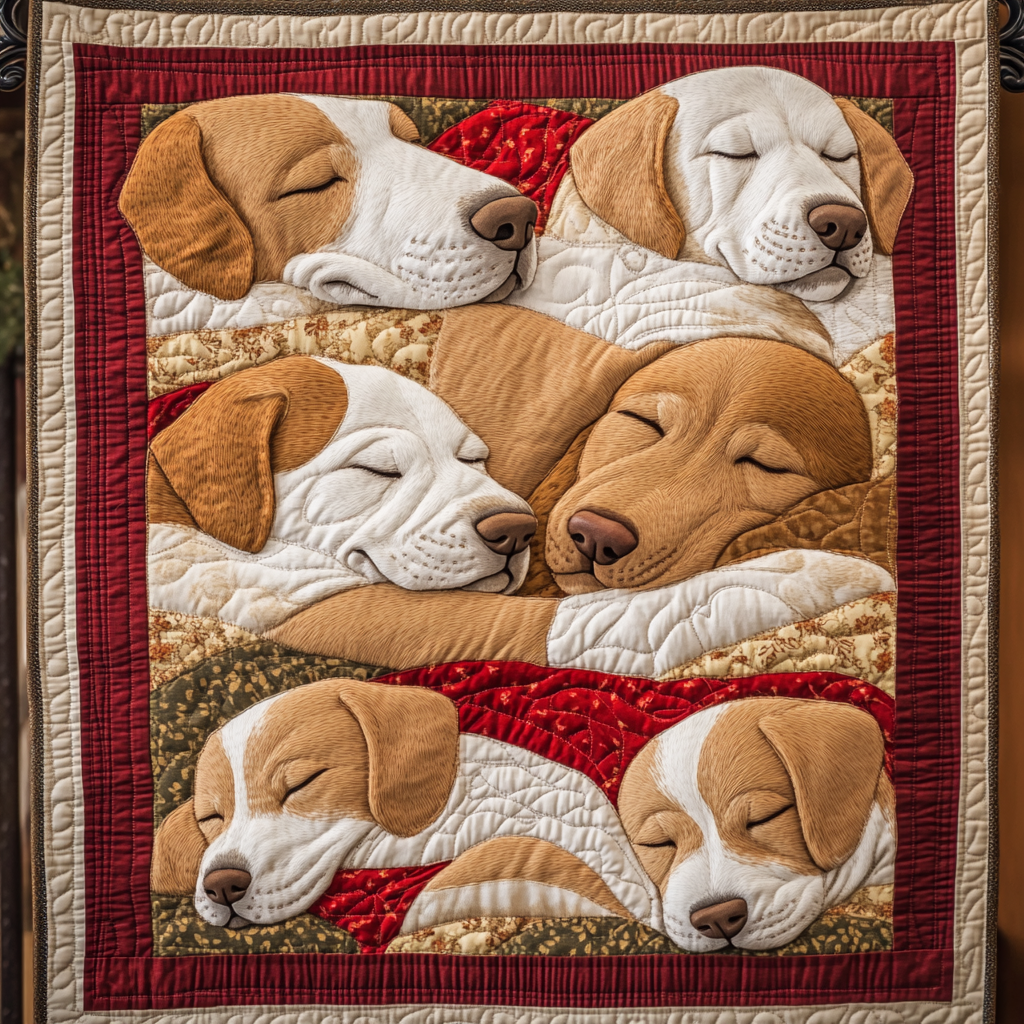 Loyal Companion Quilted Blanket