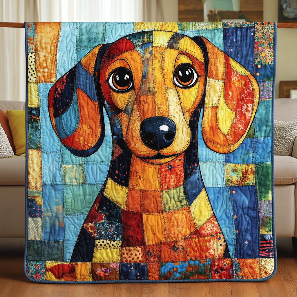 Loyal Friend Quilted Blanket