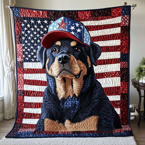 Loyal Stars Quilted Blanket