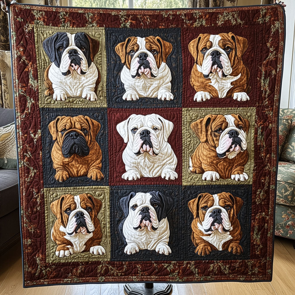 Loyal and Lovable Quilted Blanket
