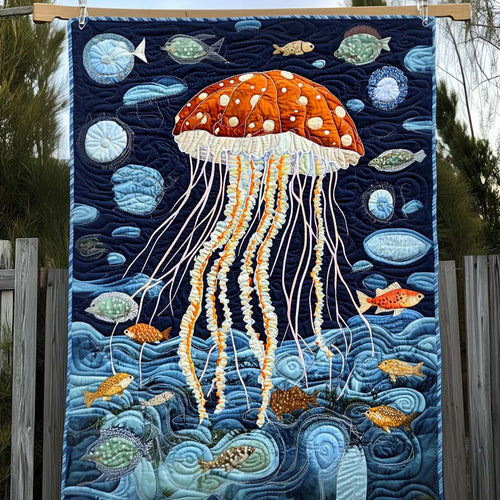 Luminous Jelly Quilted Blanket
