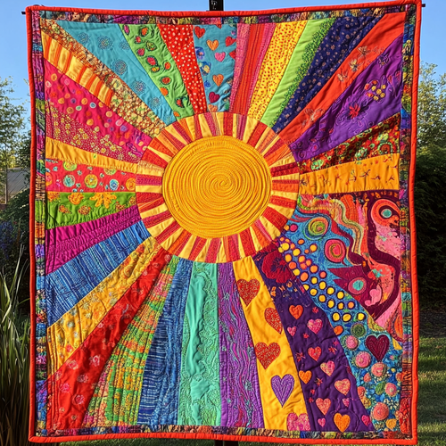 Luminous Touch Quilted Blanket