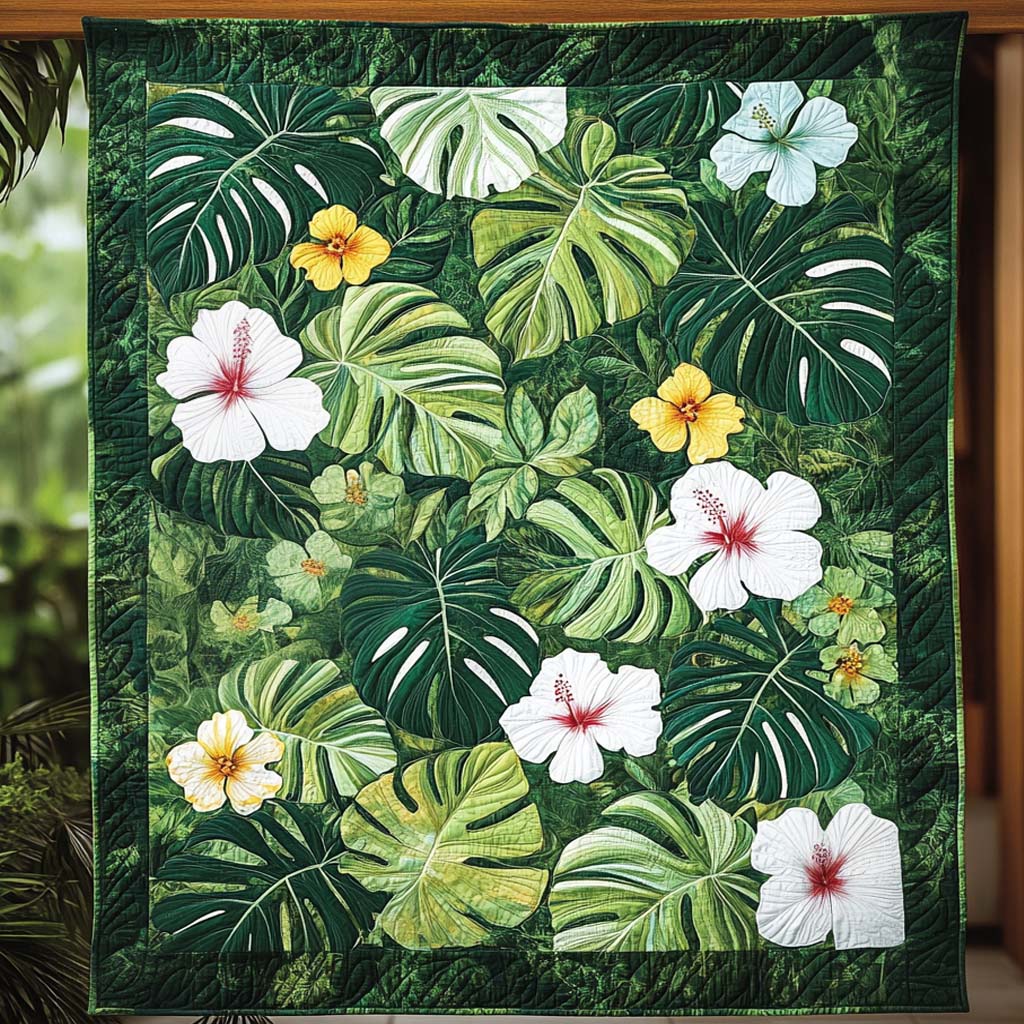Lush Escape Quilted Blanket
