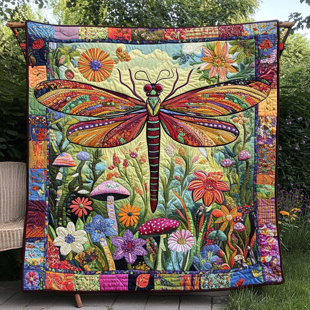 Lush Flight Quilted Blanket