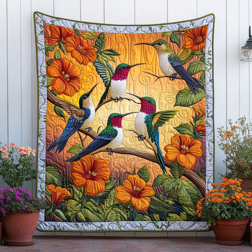 Lush Flutter Quilted Blanket