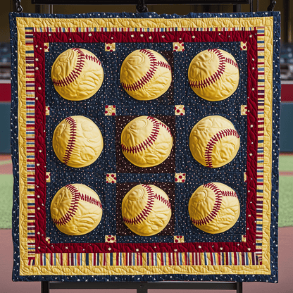 MVP Softball Quilted Blanket