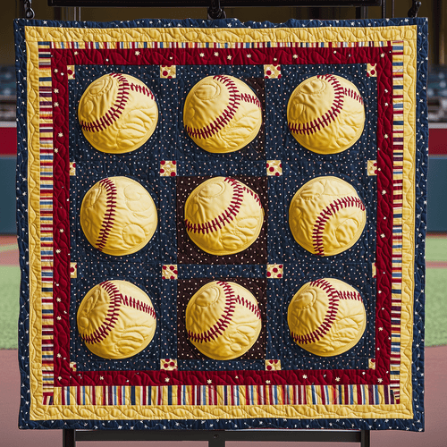MVP Softball Quilted Blanket