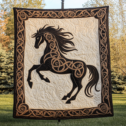 Majestic Mane Quilted Blanket