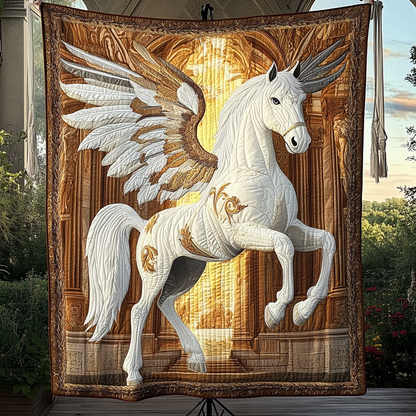 Majestic Pegasus Quilted Blanket