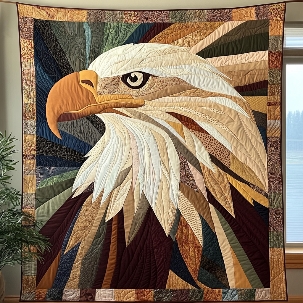 Majestic Soar Quilted Blanket