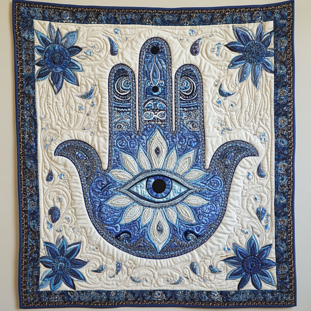 Mandala Power Quilted Blanket