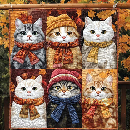 Maple Mittens Quilted Blanket
