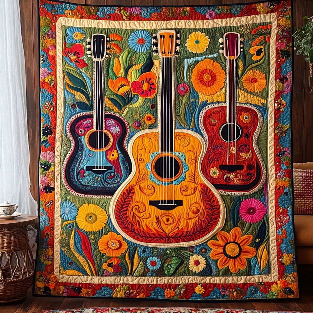 Mariachi Dreams Quilted Blanket
