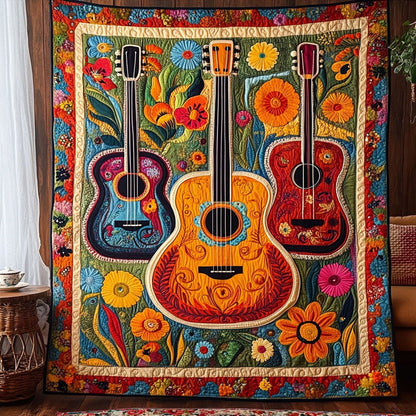 Mariachi Dreams Quilted Blanket