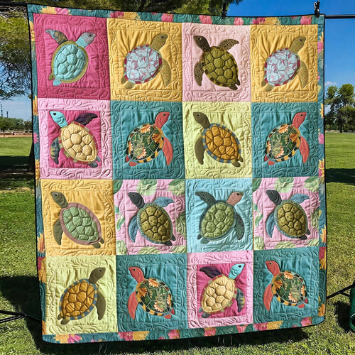 Marine Sanctuary Quilted Blanket