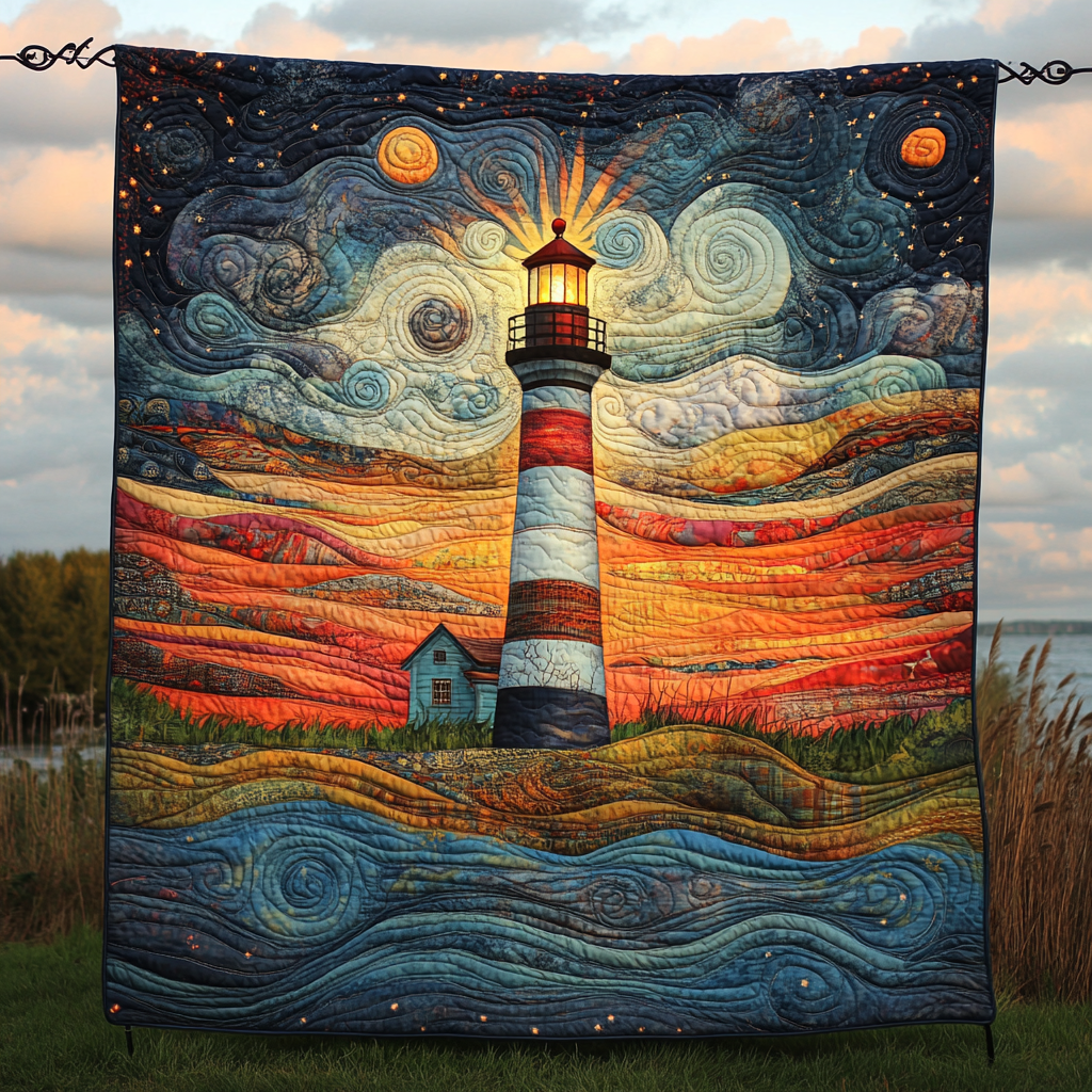 Mariner's Guide Quilted Blanket