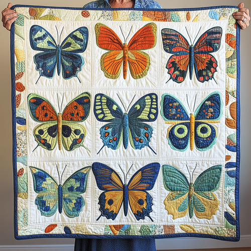 Meadow Blooms Quilted Blanket